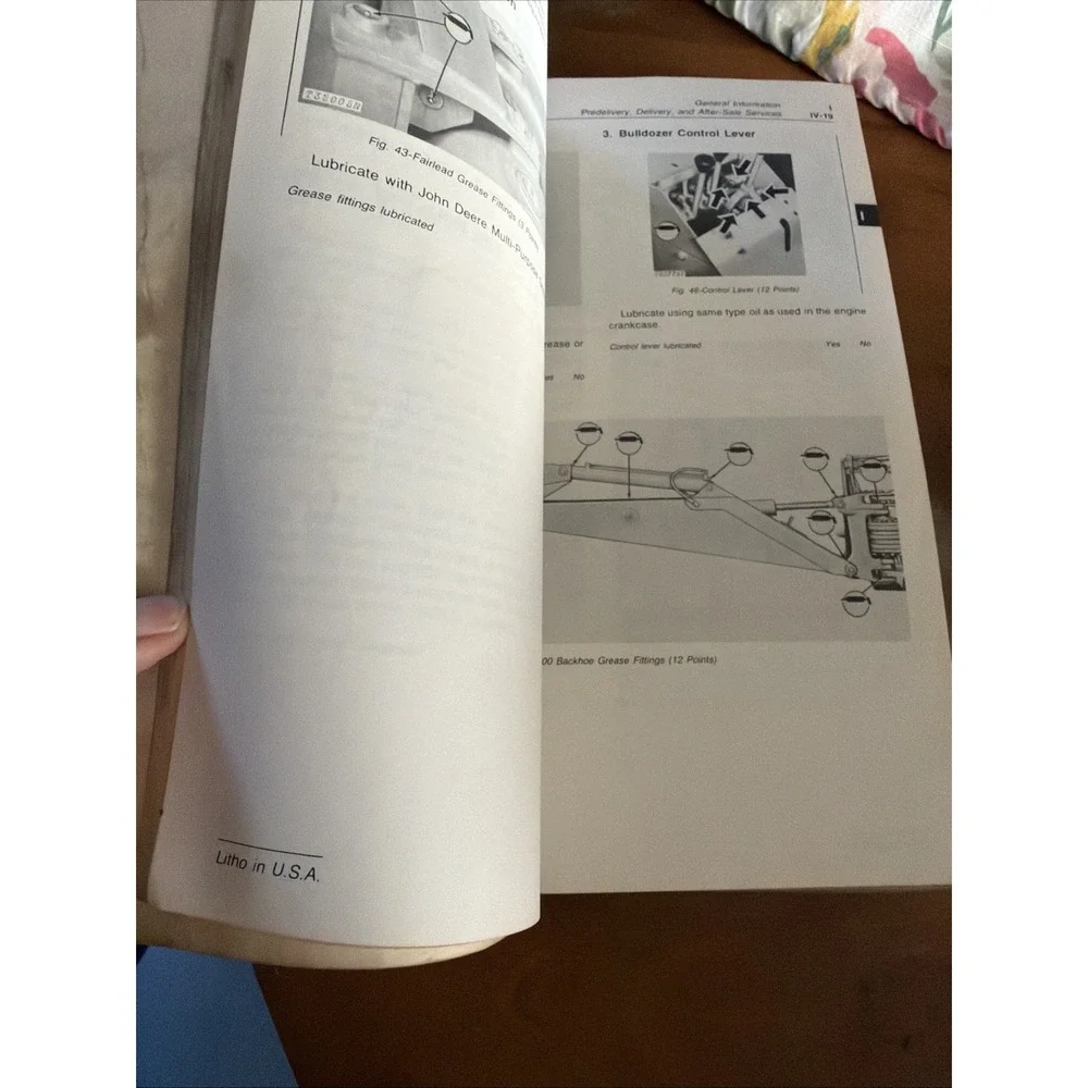 John Deere JD 550 TECHNICAL SERVICE SHOP REPAIR MANUAL CRAWLER BULLDOZER TM-1108